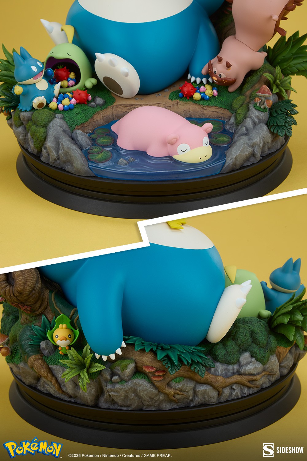 Pokémon Snorlax Diorama  (Prototype Shown) View 18