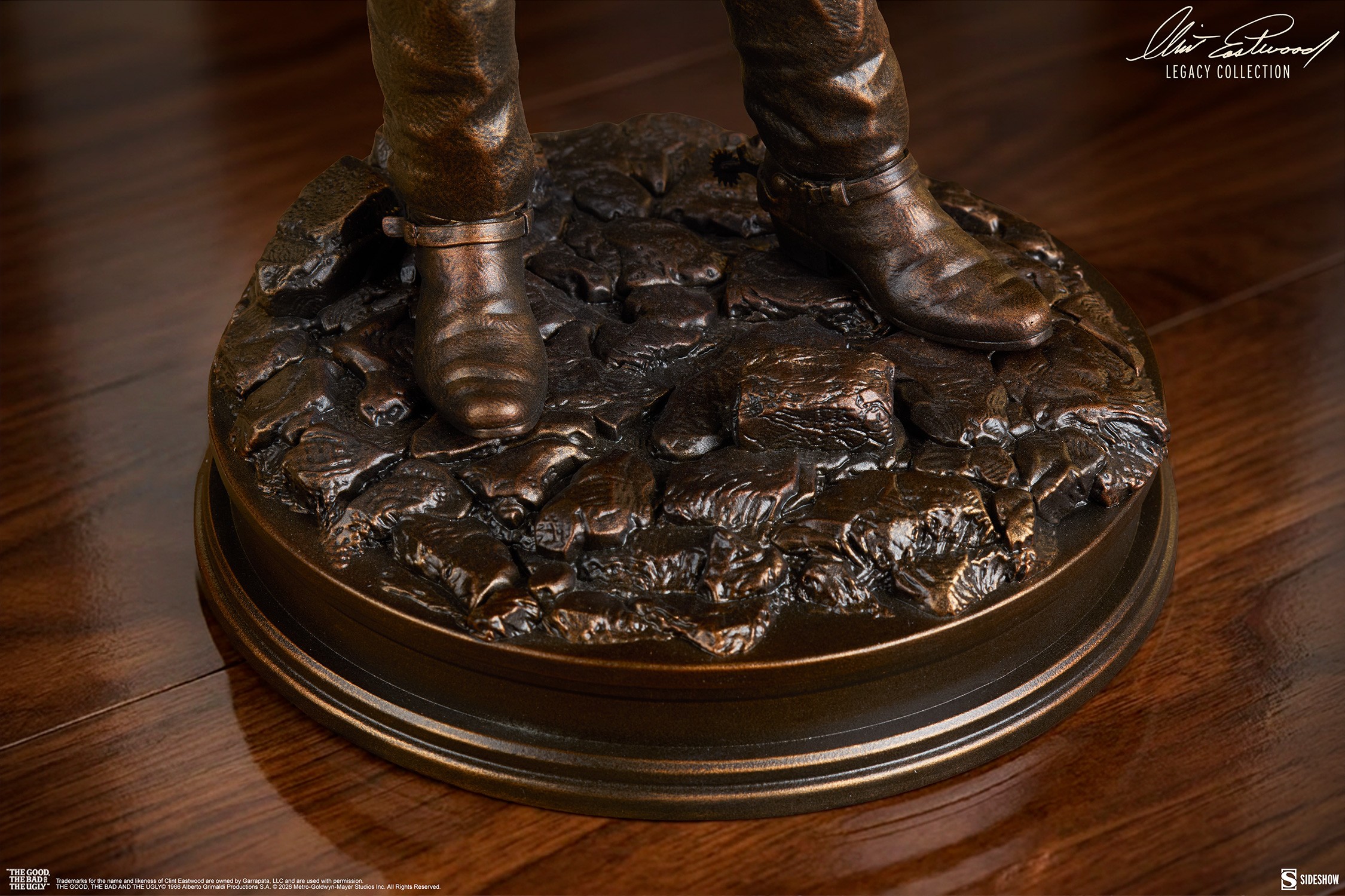Clint Eastwood The Man with No Name (Faux Bronze) Statues  (Prototype Shown) View 7