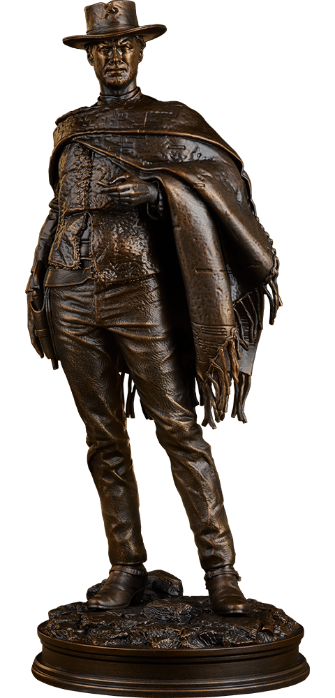 Clint Eastwood The Man with No Name (Faux Bronze) Statues  (Prototype Shown) View 8