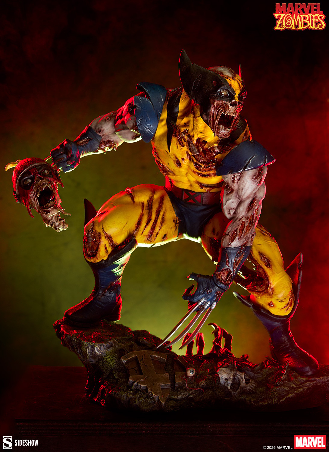 Marvel Wolverine: Marvel Zombies Statues  (Prototype Shown) View 6