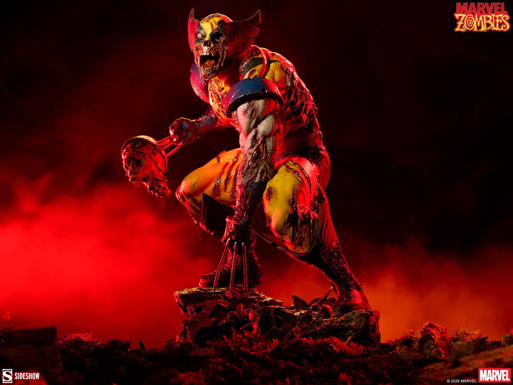 Marvel Wolverine: Marvel Zombies Statues  (Prototype Shown) View 8