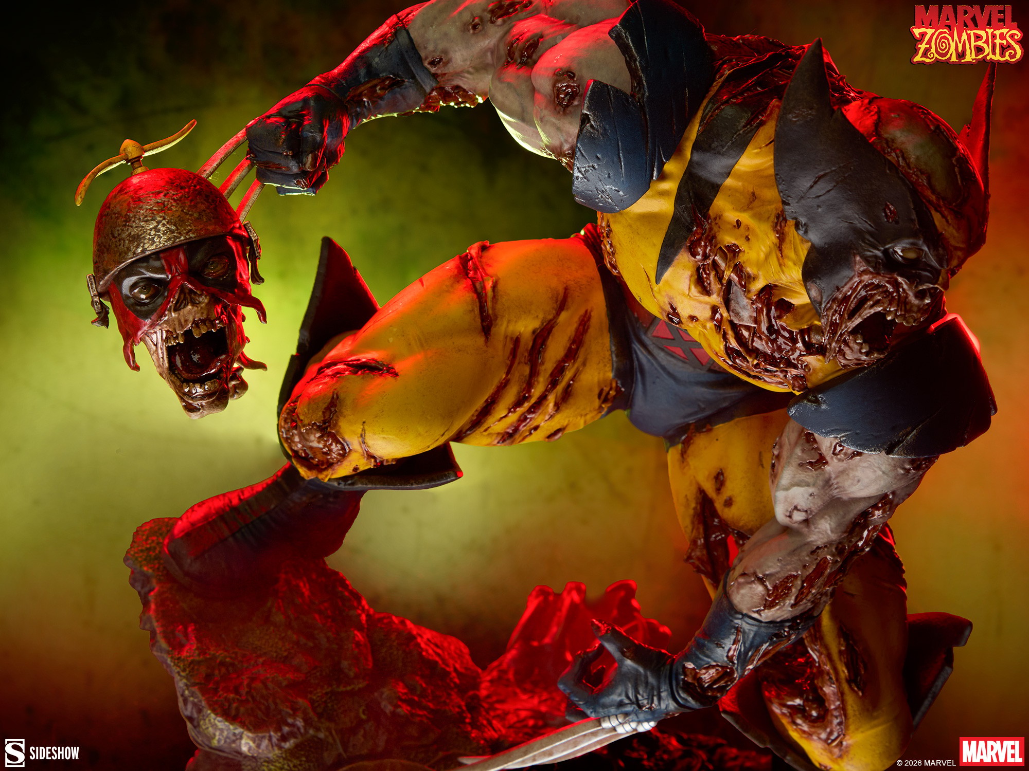 Marvel Wolverine: Marvel Zombies Statues  (Prototype Shown) View 9