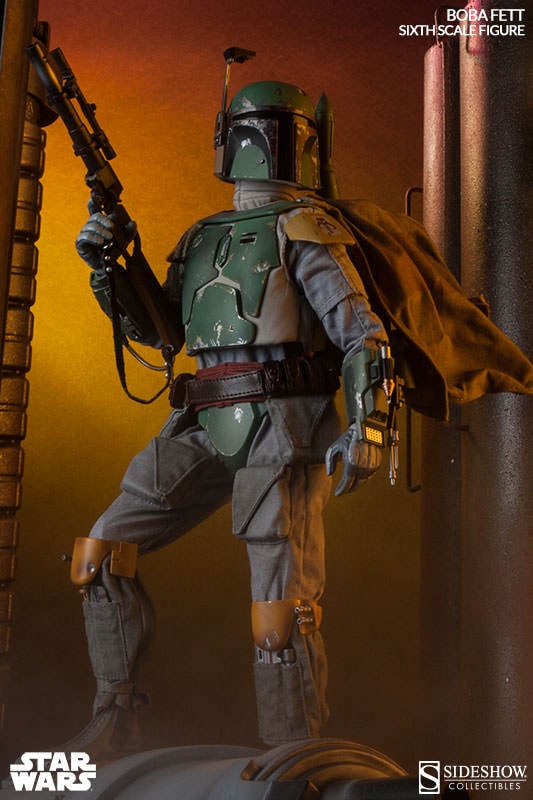 未開封 SIDESHOW STAR WARS Boba Fett フィギュア Star Wars Boba Fett 12 inch Mythos Sideshow Collectibles
