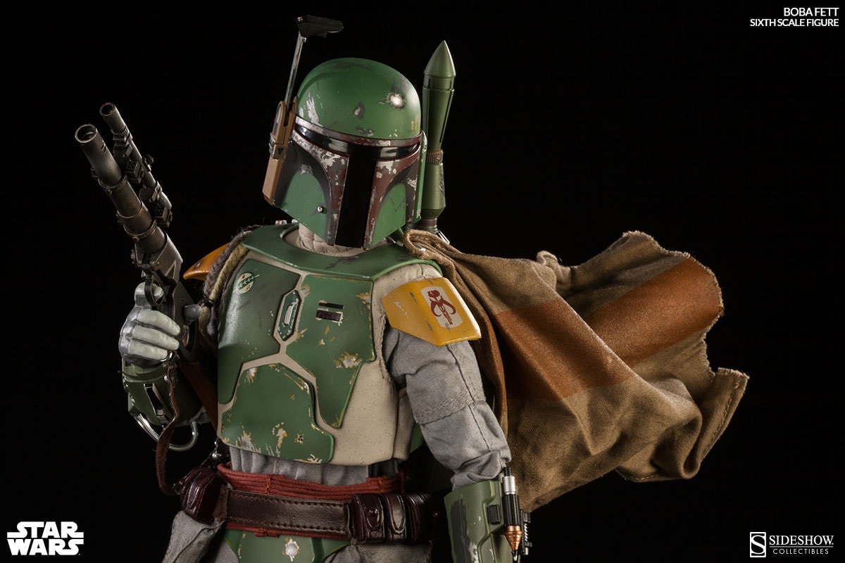 未開封 SIDESHOW STAR WARS Boba Fett フィギュア SIDESHOW 100136 STAR WARS BOBA FETT PROTOTYPE ARMOR 1/6