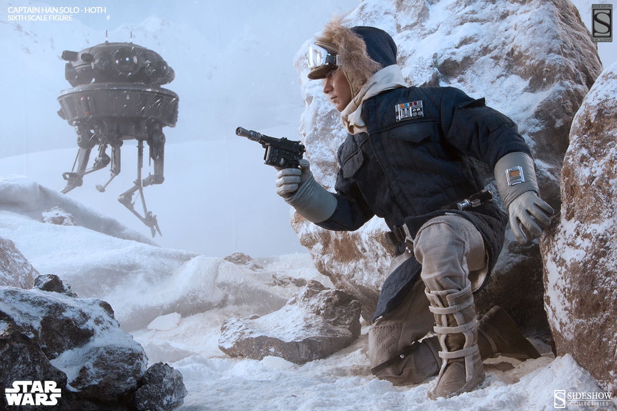 Star Wars Captain Han Solo - Hoth Sixth Scale Figure  Exclusive Edition (Prototype Shown) View 2