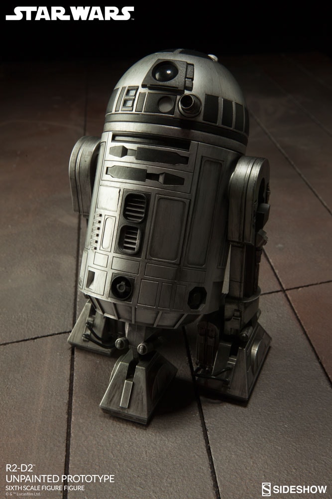 R2-D2 Unpainted Prototype Exclusive Edition (Prototype Shown) View 2