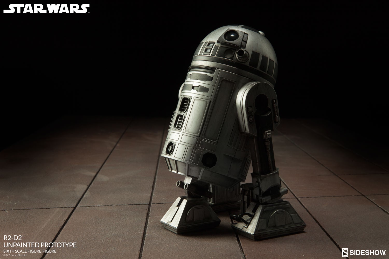 R2-D2 Unpainted Prototype Exclusive Edition (Prototype Shown) View 3