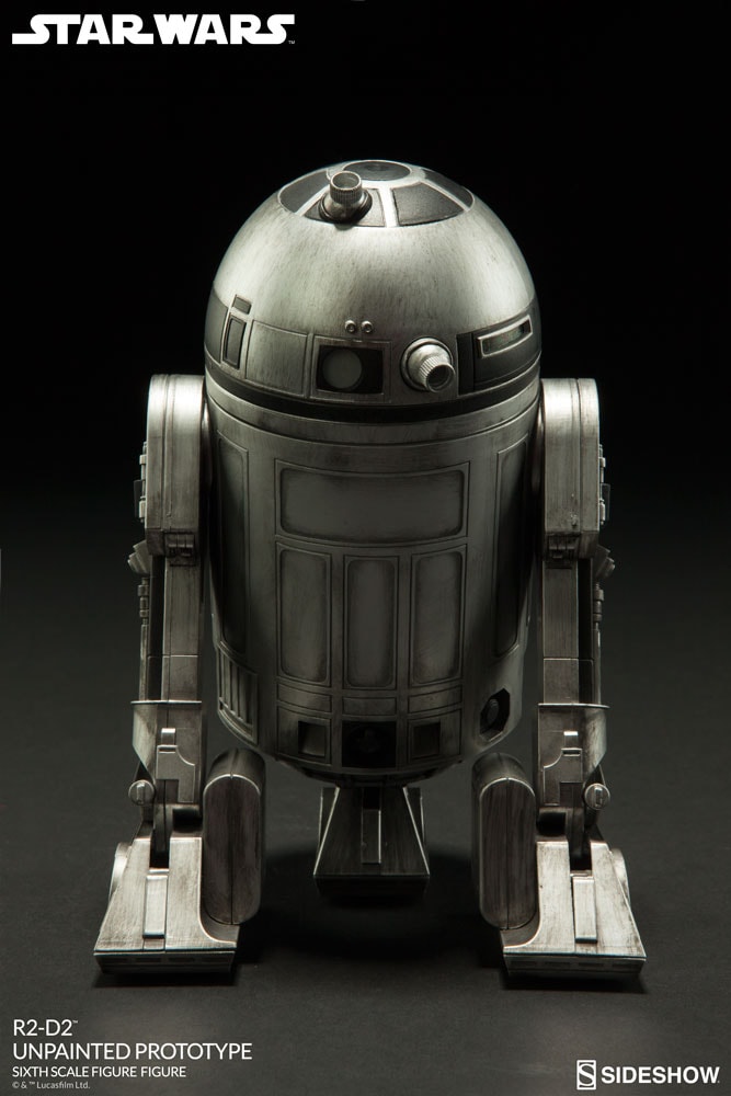 R2-D2 Unpainted Prototype Exclusive Edition (Prototype Shown) View 5
