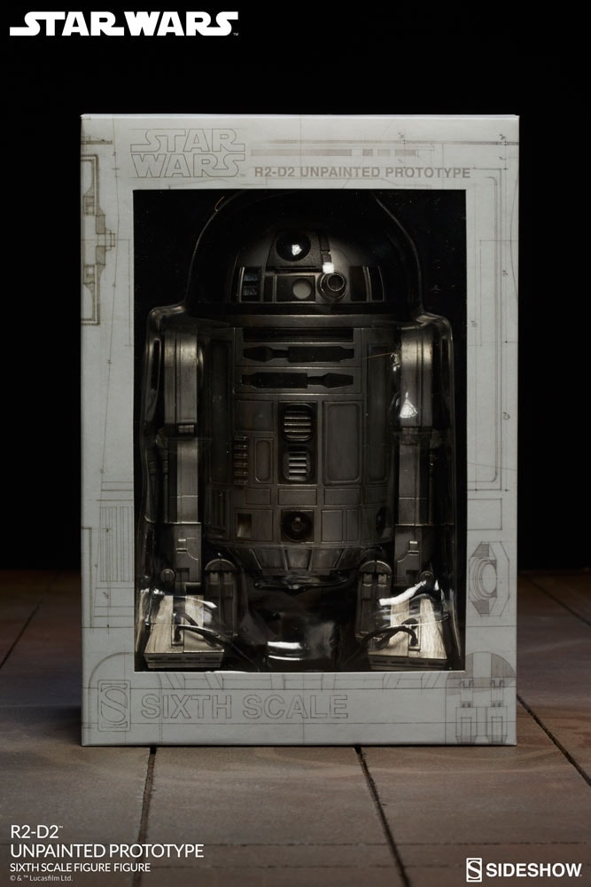 R2-D2 Unpainted Prototype Exclusive Edition (Prototype Shown) View 10