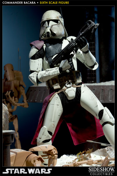 Star Wars Commander Bacara Sixth Scale Figure  Collector Edition View 8
