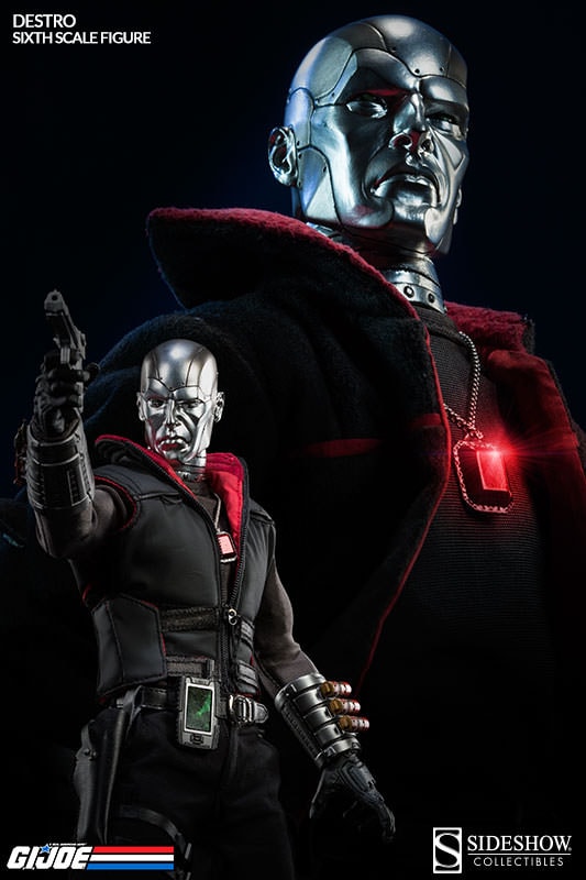 G.I. Joe Destro Sixth Scale Figure  (Prototype Shown) View 6