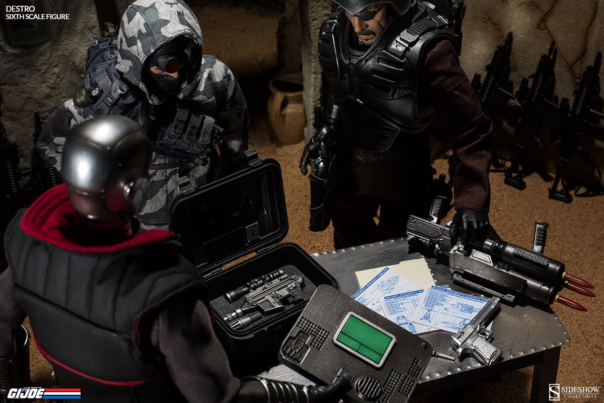 G.I. Joe Destro Sixth Scale Figure  (Prototype Shown) View 13