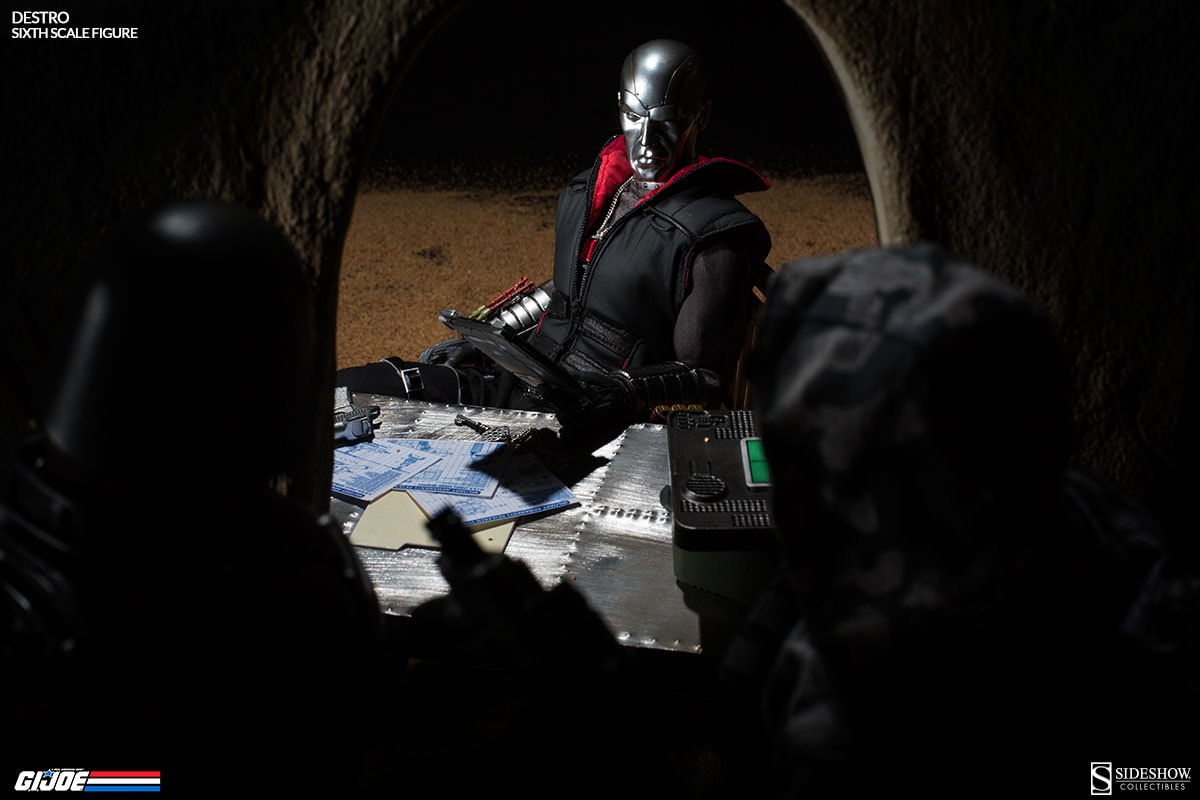 G.I. Joe Destro Sixth Scale Figure  (Prototype Shown) View 14