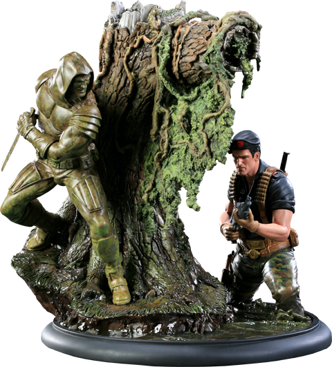 G.I. Joe Flint VS Zartan Diorama Polystone Diorama  View 24