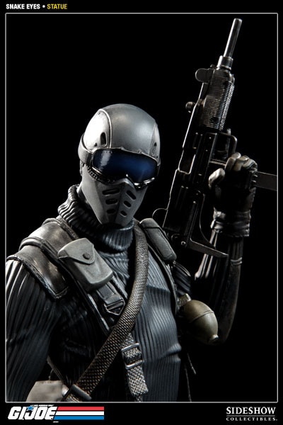 G.I. Joe Snake Eyes and Timber Polystone Statue by Sideshow