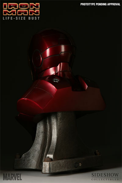 Marvel Iron Man Life-Sized Bust by Sideshow | Sideshow Collectibles