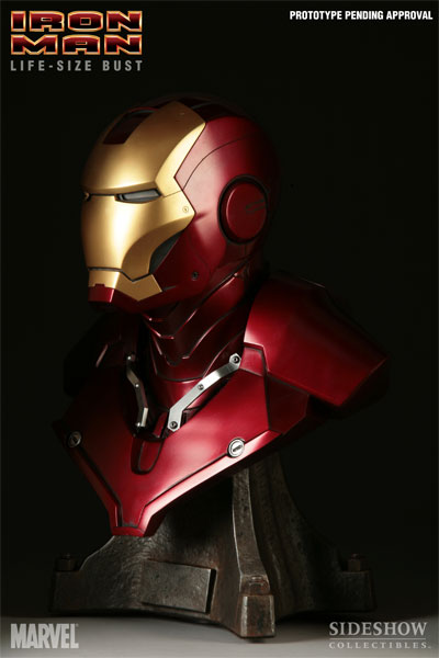 Marvel Iron Man Life-Size Bust  Collector Edition View 7