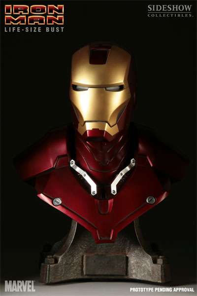 Iron man bust best sale sideshow