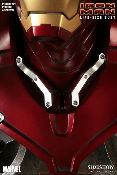 Marvel Iron Man Life-Size Bust  Collector Edition View 10