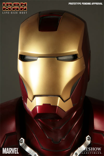 Marvel Iron Man Life-Size Bust  Collector Edition View 11