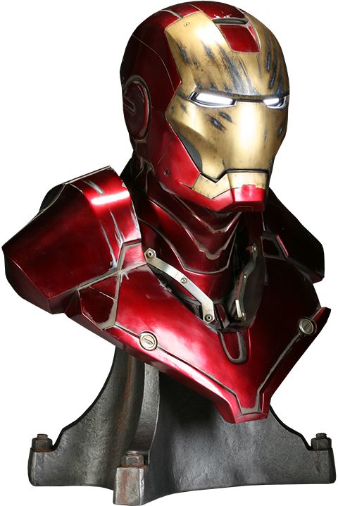 Iron Man - Battle Damaged View 4