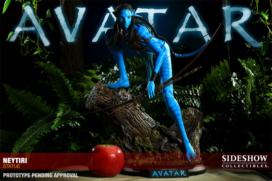 AVATAR Neytiri Polystone Statue  Collector Edition View 2