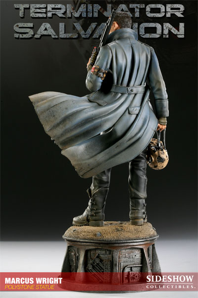 Terminator Marcus Wright Polystone Statue  Collector Edition View 4