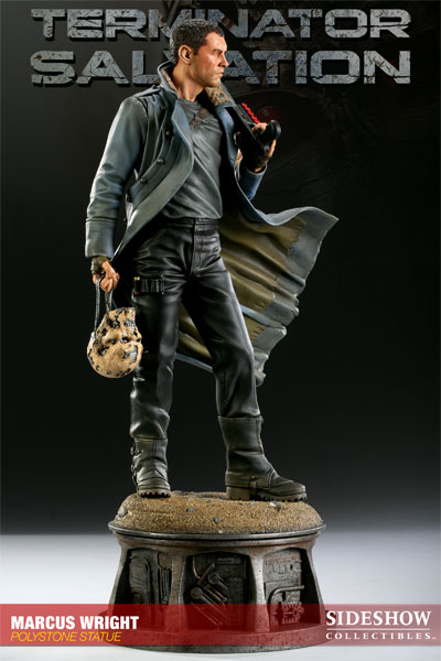 Terminator Marcus Wright Polystone Statue  Collector Edition View 5