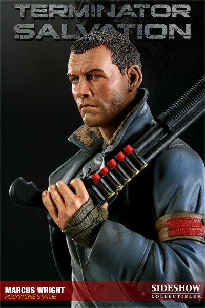 Terminator Marcus Wright Polystone Statue  Collector Edition View 6