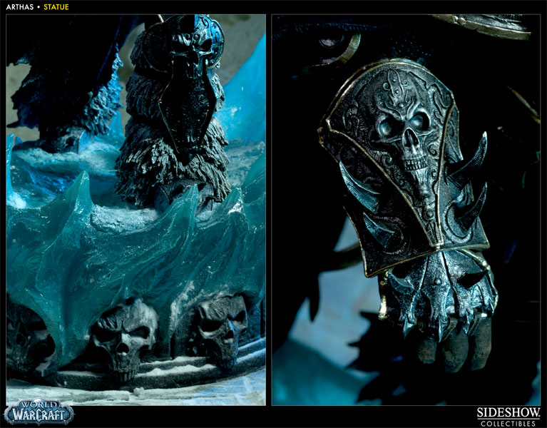 Warcraft Arthas Polystone Statue  View 10