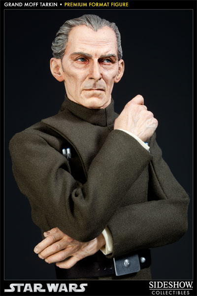 Star Wars Grand Moff Tarkin and I-TO Interrogator Droid Premium Format™ Figure  View 5
