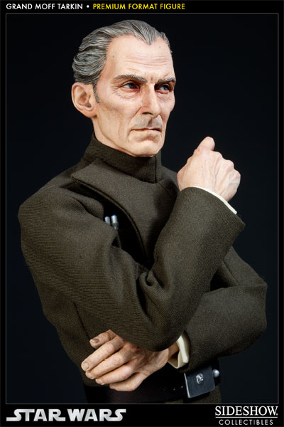 Star Wars Grand Moff Tarkin and I-TO Interrogator Droid Premium Format™ Figure  View 10