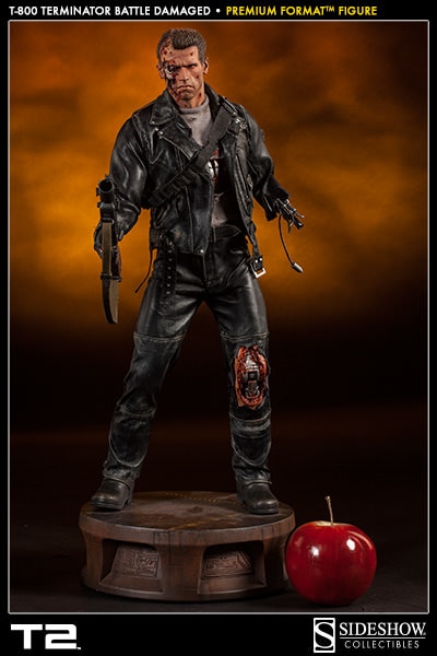 T-800 Terminator Arnold Schwarzenegger Premium Format Figure
