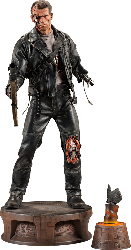 T:800 Terminator Battle Damaged by Sideshow Collectibles
