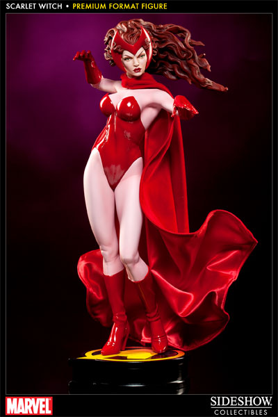 Marvel Scarlet Witch Premium Format Figure by Sideshow Colle