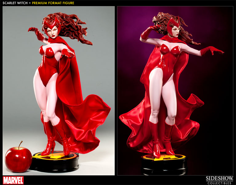 Marvel Scarlet Witch Premium Format™ Figure  Collector Edition View 3