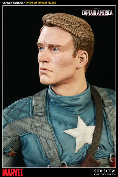 Statue Sideshow Captain America Premium Format 53 cm MARVEL 1/4 (réf. 300524) - édition collector limitée - NEUVE 🛡️ - Collection