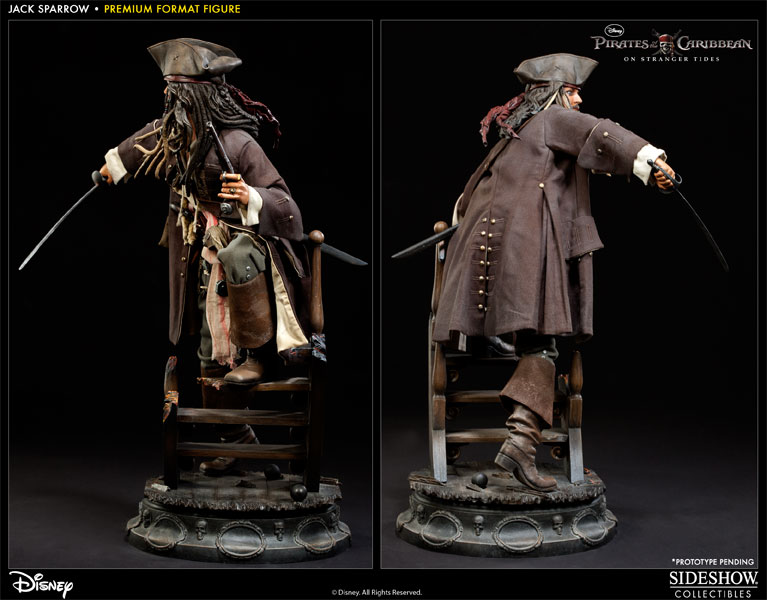 Jack sparrow sideshow hot sale