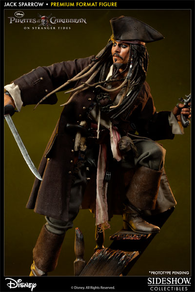 Disney Captain Jack Sparrow Premium Format™ Figure  Collector Edition (Prototype Shown) View 8