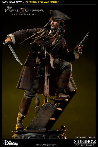 Disney Captain Jack Sparrow Premium Format™ Figure  Collector Edition (Prototype Shown) View 9