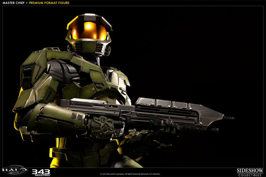 Halo マスターチーフ １／４プレミアムフォーマットフィギュア サイドショウ Halo Master Chief Premium Format Figure by Sideshow Collecti