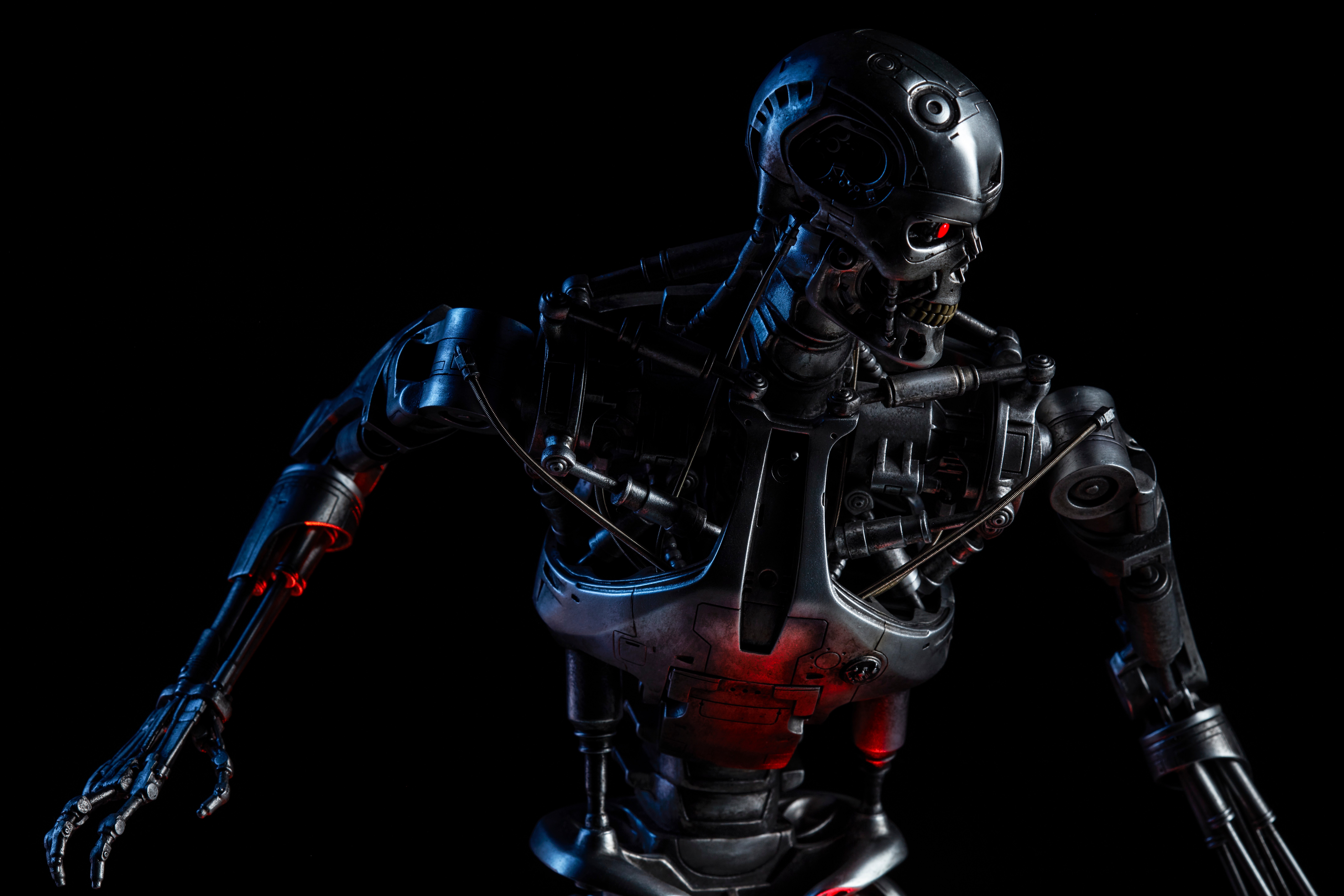 Terminator Terminator T-800 Endoskeleton Maquette by Sidesho
