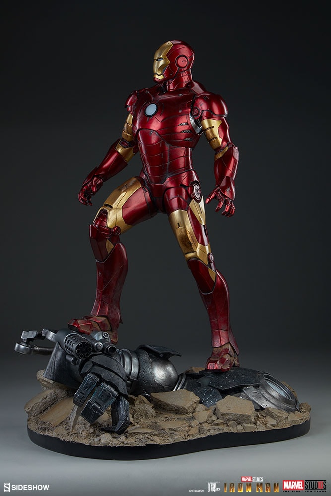 Sideshow iron clearance man statue