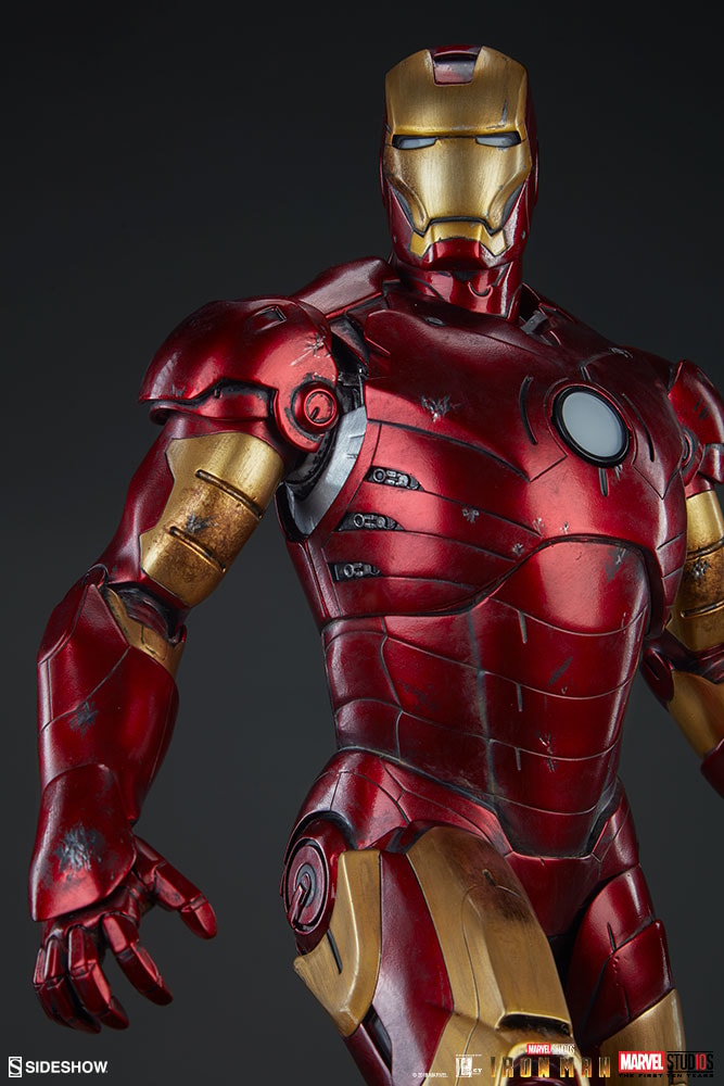 Marvel Iron Man Mark III Maquette  Collector Edition View 14