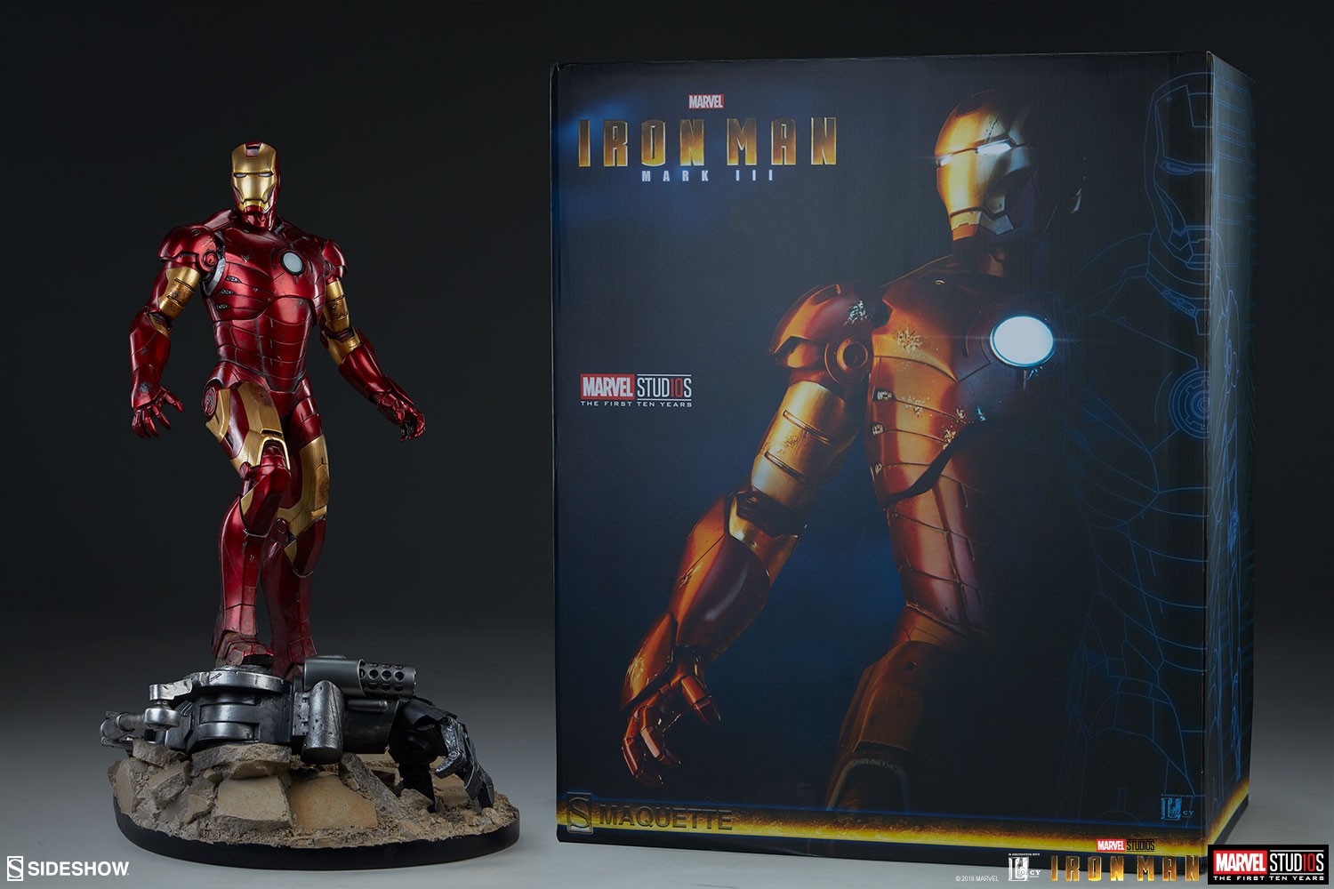 Marvel Iron Man Mark III Maquette  Collector Edition View 28