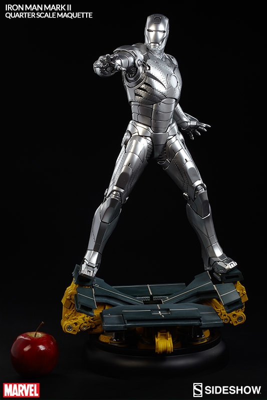 Marvel Iron Man Mark II Quarter Scale Maquette by Sideshow C