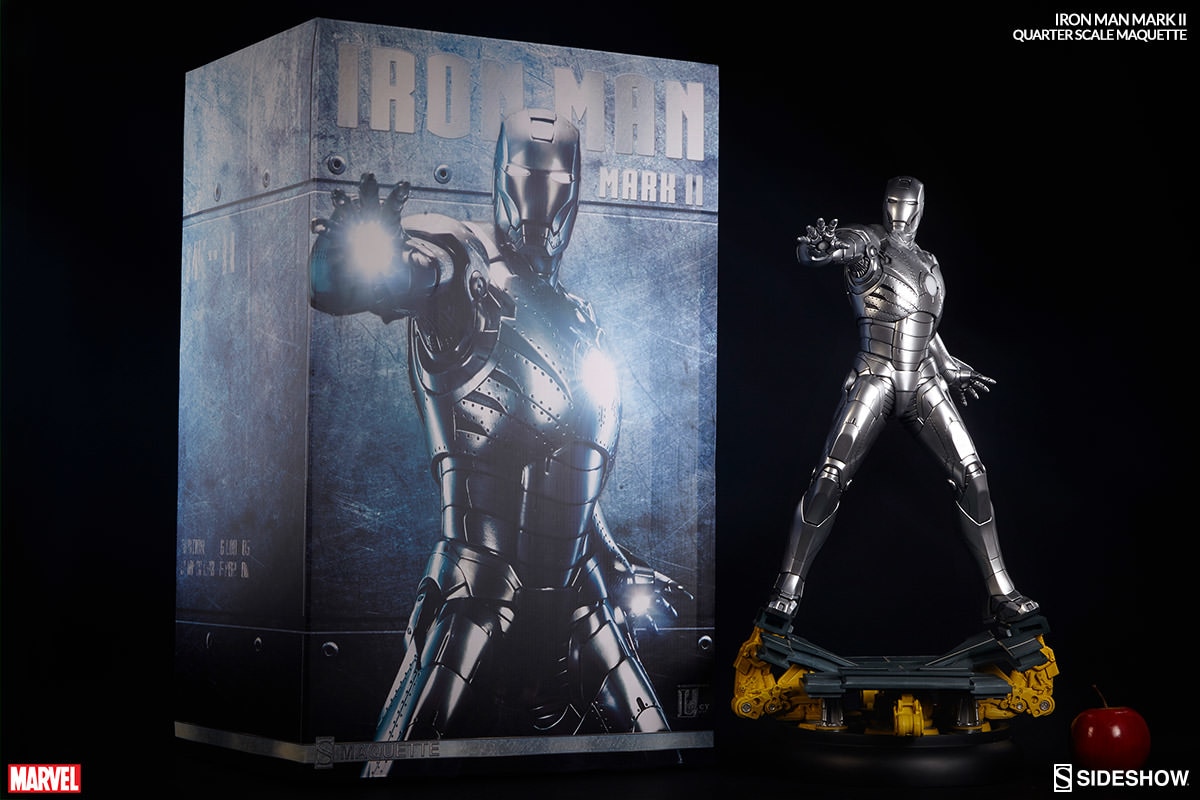 Marvel Iron Man Mark II Quarter Scale Maquette  View 14
