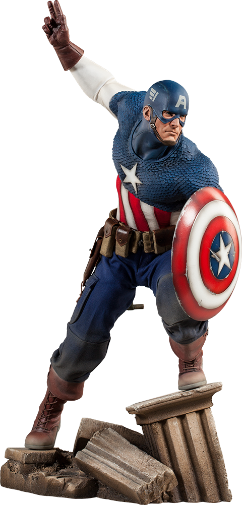 Marvel Captain America Premium Format TM Figure by Sideshow