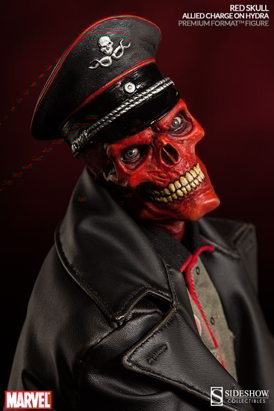 Red 2025 skull cap