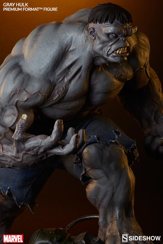 Marvel Gray Hulk Premium Format™ Figure  Collector Edition (Prototype Shown) View 2